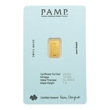 PAMP 馬拉度納 999.9 純金條塊 1公克