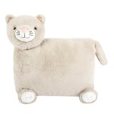 Little Miracles 動物造型枕 + 舒適蓋毯 貓咪