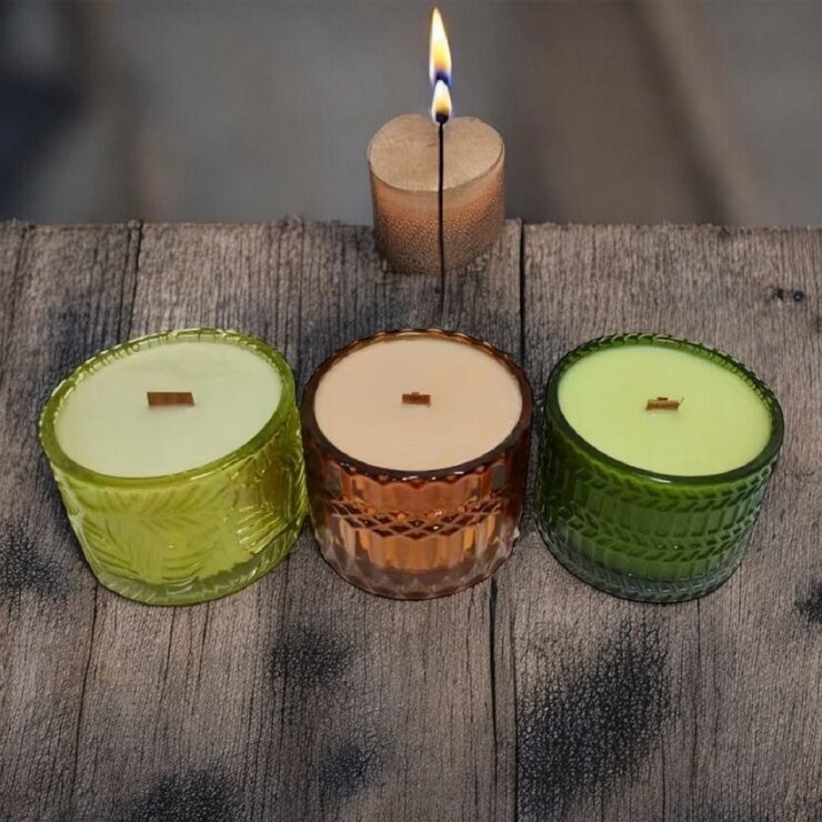 Olive Oil 香氛蠟燭禮盒 210公克 X 3件組