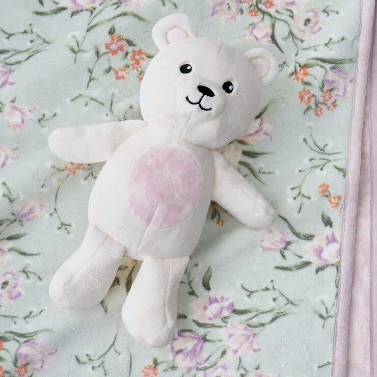 Casual Living 兒童玩偶蓋毯提袋禮品組 熊