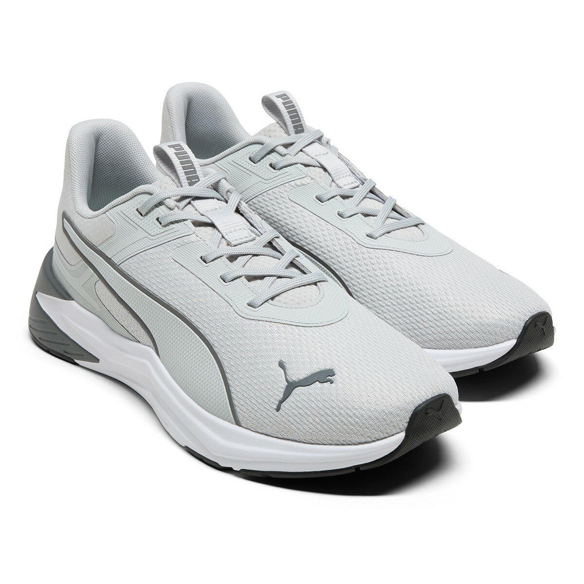 Puma 男運動訓練鞋 淺灰