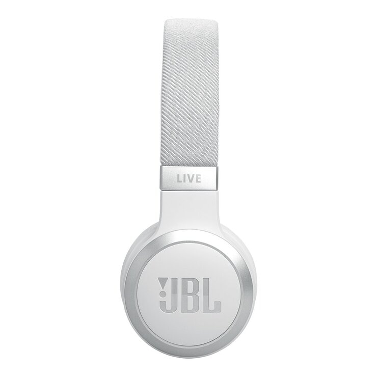 JBL Live 670NC 耳罩式降噪藍牙耳機 白