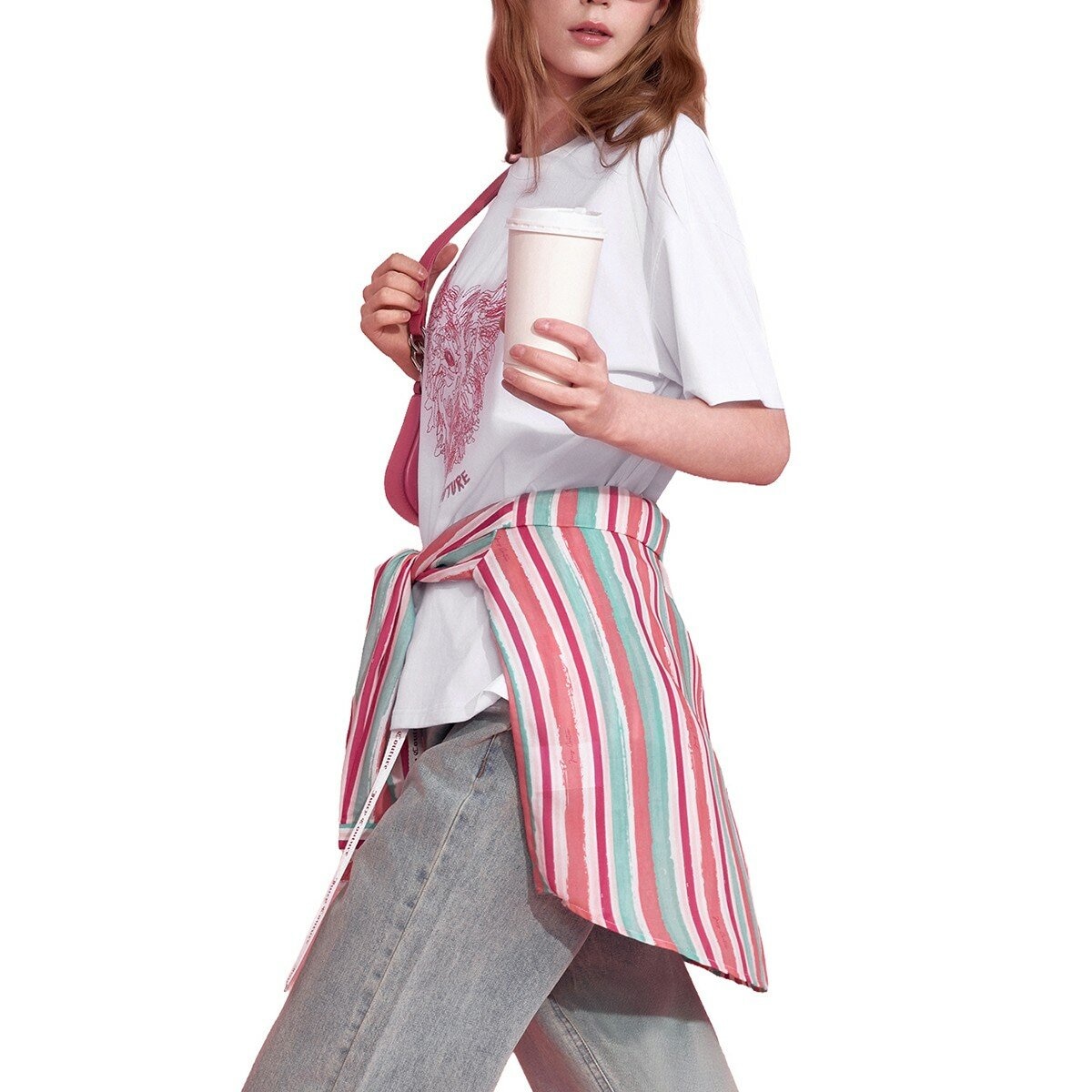 Juicy Couture 女刺繡短袖上衣 白