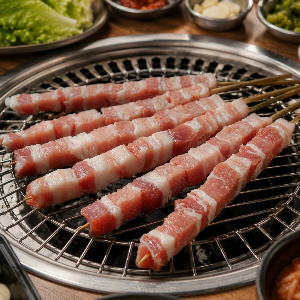 泰安 冷藏台灣豬肉烤串 泰安 冷藏台灣豬肉烤串