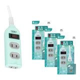 太星電工 一開三插延長線延長線 2P9尺 3入