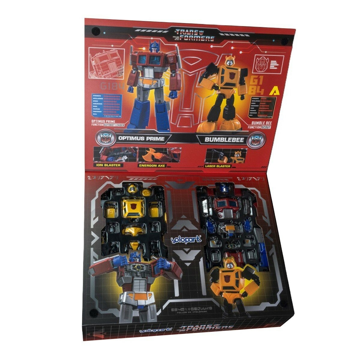 Yolopark 變形金剛 柯博文 & 大黃蜂組 /15歲以上