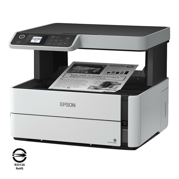 EPSON 黑白高速雙網複合機 M2170 (內含 3 瓶黑色墨水)