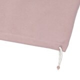 KANGOL 女長袖短版抽繩上衣 粉紅