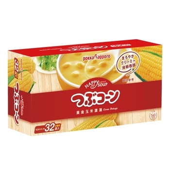 Pokka Sapporo 玉米濃湯 12.6公克 X 32入 Pokka Sapporo 玉米濃湯 12.6公克 X 32入