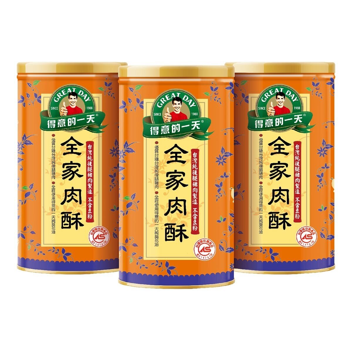 得意的一天全家肉酥0公克x 3入 Costco 好市多