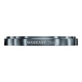 MAGEASY Odyssey Strap M 超軍規防摔掛繩手機殼 iPhone 17 Pro Max(迷霧/高冷灰) + 鏡頭保護貼Lenz 鈦合金(迷霧鈦) + Vetro 9H 鋼化玻璃保護膜