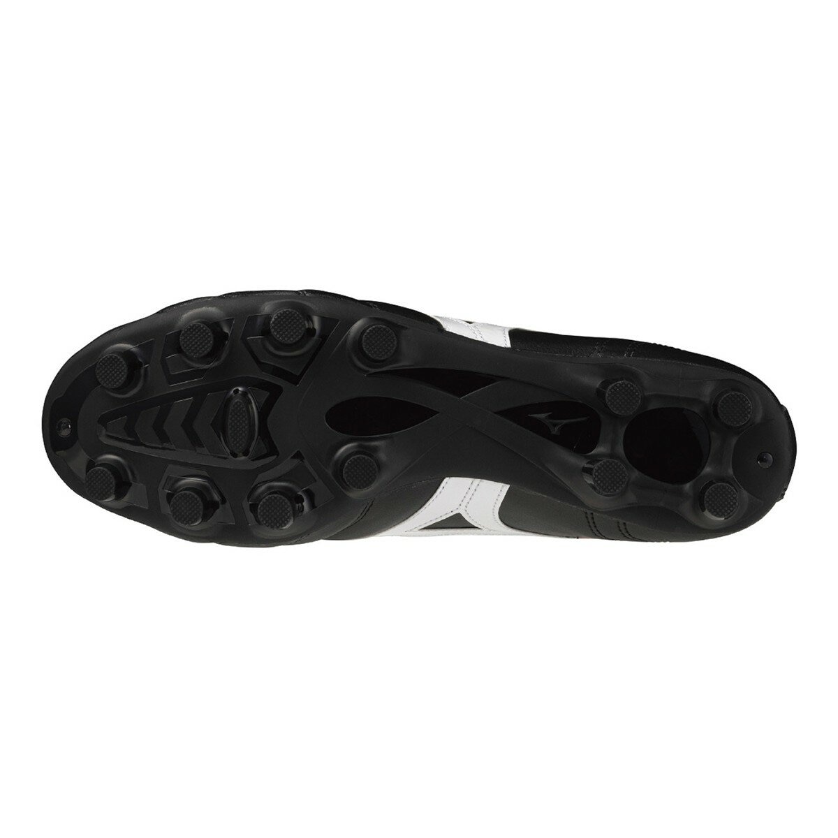 Mizuno 男足球鞋 MORELIA ll CLUB P1GA250801 黑+白 31公分