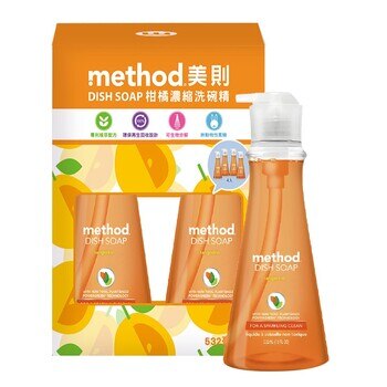 美則 濃縮洗碗精組 532毫升 X 4入 美則 濃縮洗碗精組 532毫升 X 4入