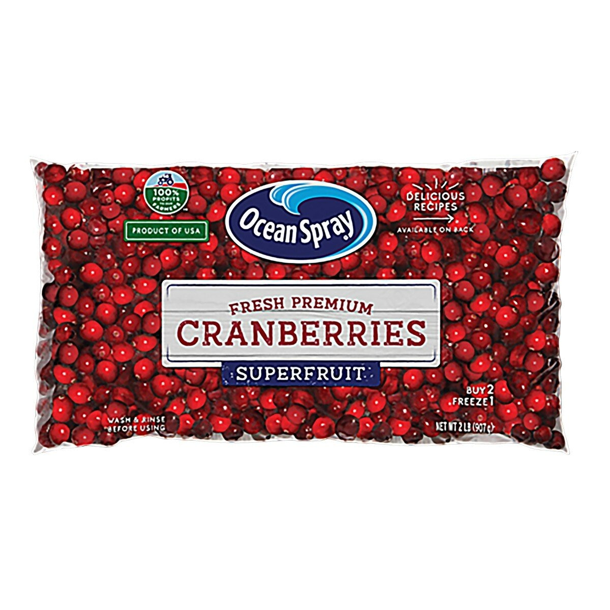 空運美國優鮮沛蔓越莓 907公克 空運美國優鮮沛蔓越莓 907公克