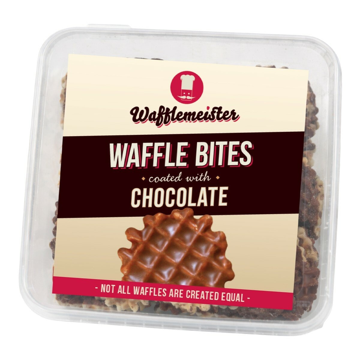 Wafflemeister 迷你巧克力口味鬆餅 700公克