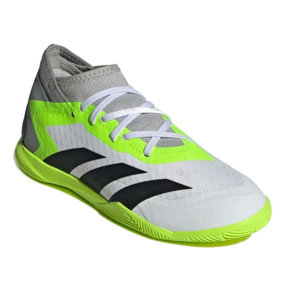 Adidas 兒童室內足球鞋 Predator Accuracy.3 IN IE9449 螢光黃 Adidas 兒童室內足球鞋 Predator Accuracy.3 IN IE9449 螢光黃