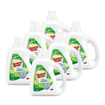 3M 天然植萃酵素洗衣精 1800毫升 X 6入 3M 天然植萃酵素洗衣精 1800毫升 X 6入