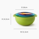 Joseph Joseph 全能烘焙備料用具 10件組