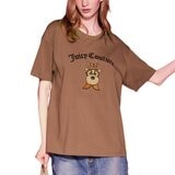 Juicy Couture 女刺繡短袖上衣 咖啡