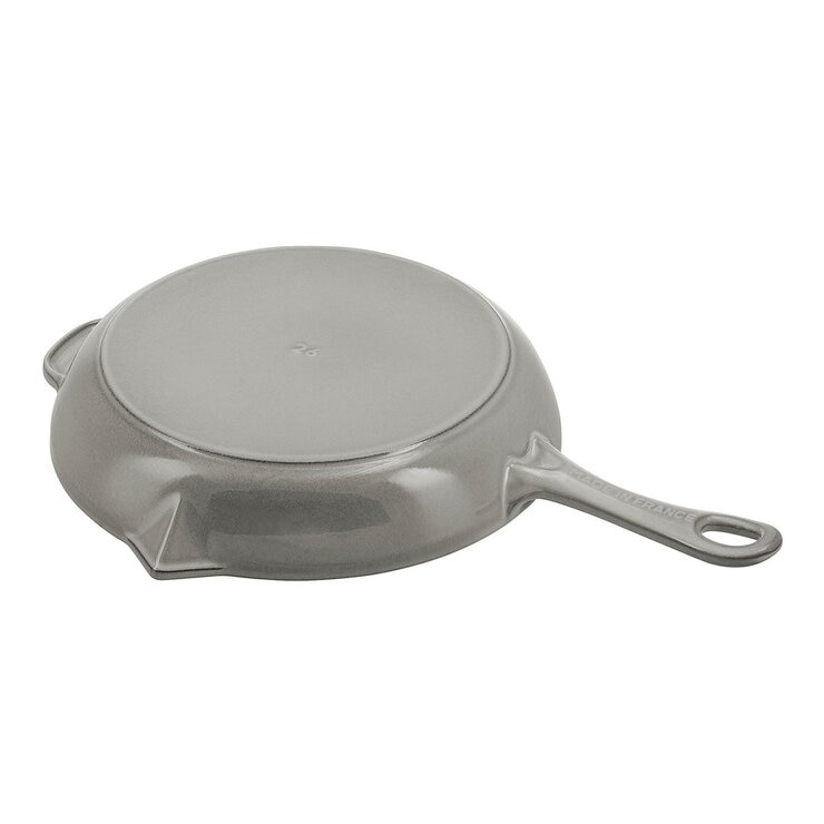 Staub 琺瑯鑄鐵單柄平煎鍋 26公分 石墨灰