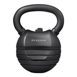 ByZoom 5段重量秒速可調整式壺鈴 30磅 黑