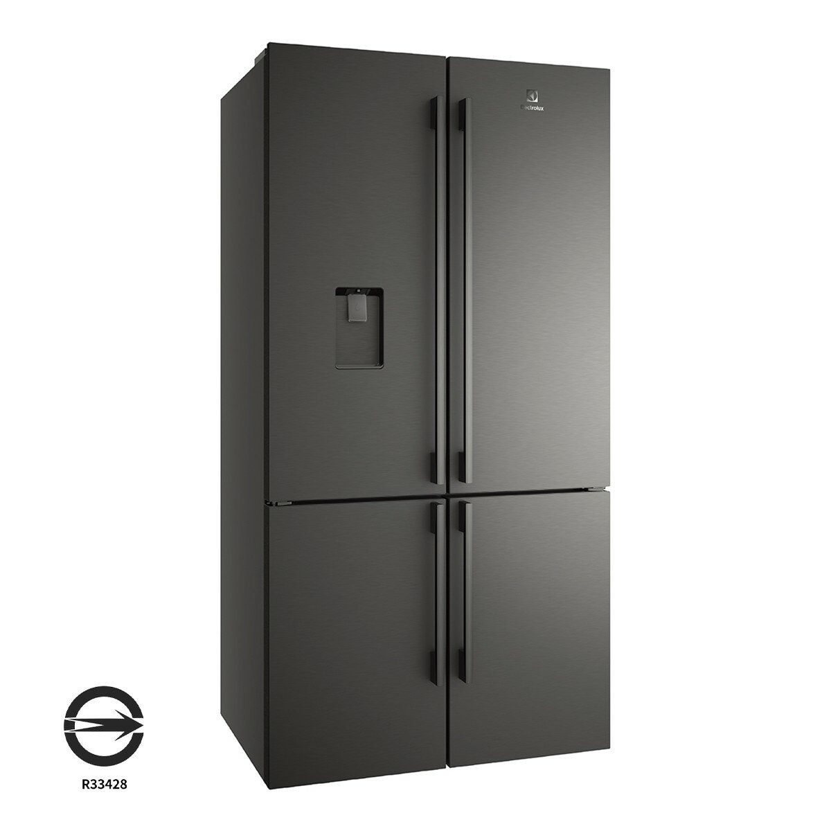 伊萊克斯 543公升 極致美味700 獨立式外飲水四門對開冰箱