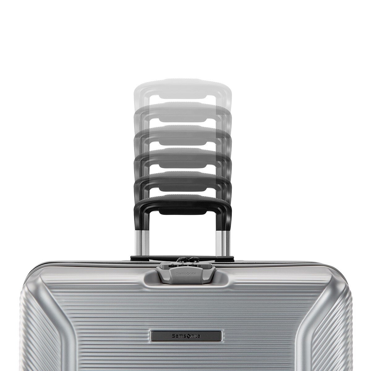 Samsonite Element Xlt 22吋 + 30吋 行李箱 二入組 銀色