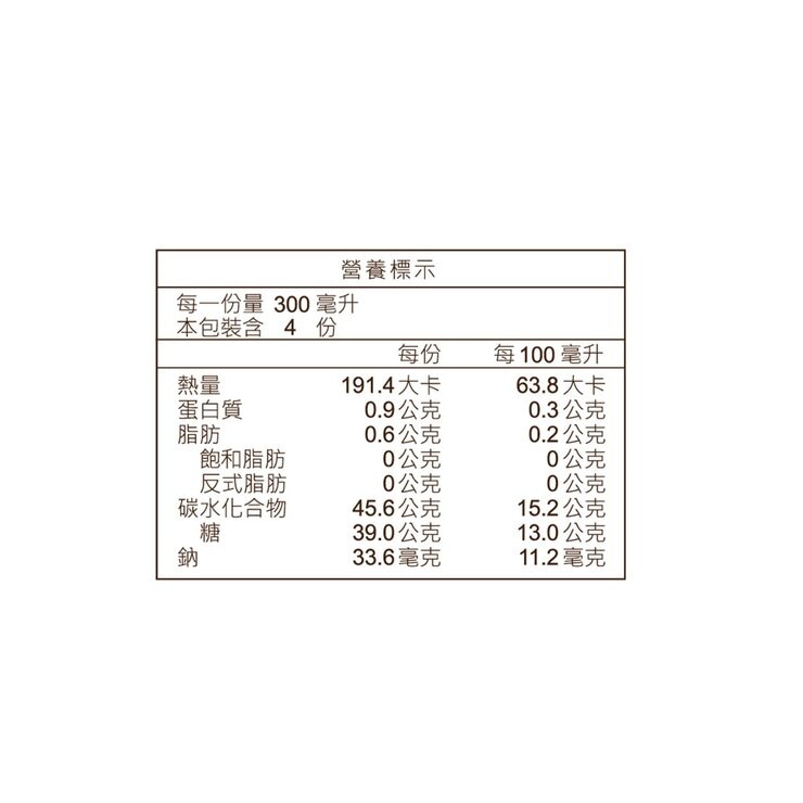 純在 百香蘋果雙Q飲 1.2公升 X 2入