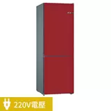 BOSCH Vario Style 324公升 獨立式冰箱 KGN36IJ3AD + KSZ2AVR00 胭脂紅