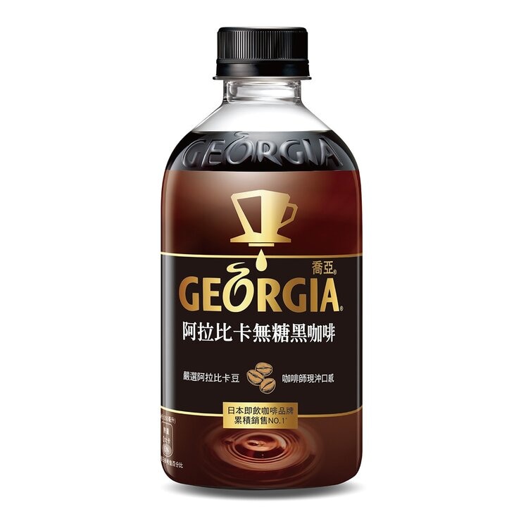 喬亞 阿拉比卡無糖黑咖啡 350毫升 X 24入