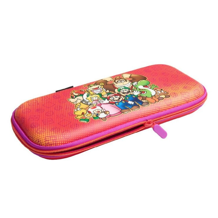 PowerA 任天堂官方授權 Switch 2 收納保護殼 馬力歐與朋友們