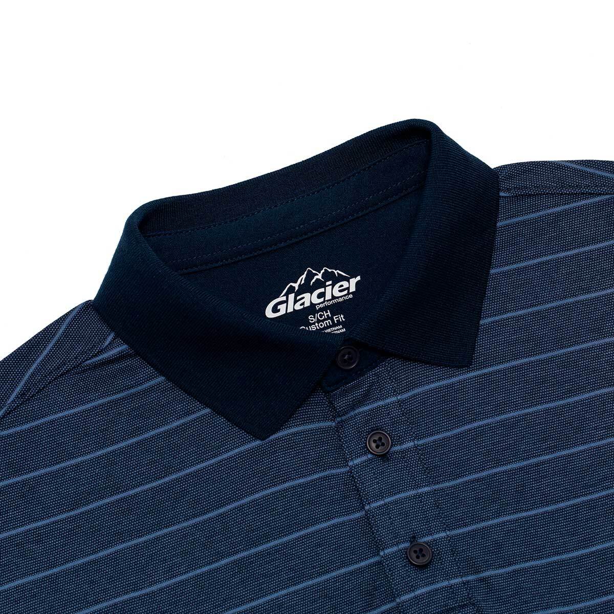 Glacier 男短袖 Polo衫 深藍色 S