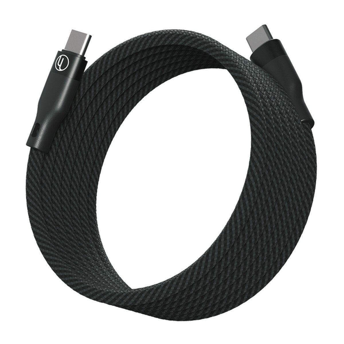 Looploop 第五代磁吸式 USB 充電傳輸線 3入組 星曜黑