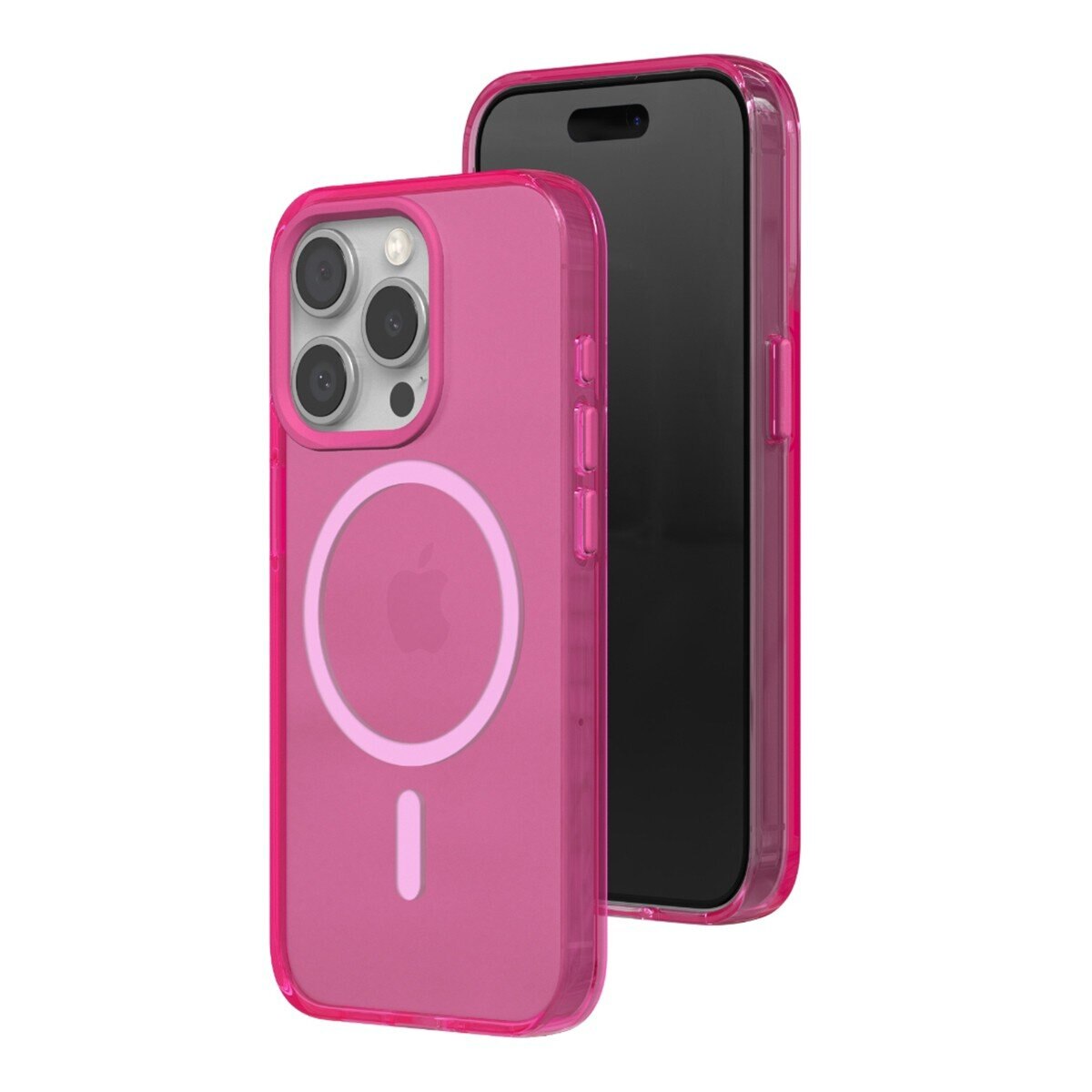 犀牛盾 iPhone 15 Pro Max JellyTint MagSafe 兼容 半透明有色手機殼 + 9H 抗藍光鋼化玻璃保護貼