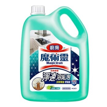 魔術靈 廚房清潔劑 萊姆香 3800毫升 X 3入