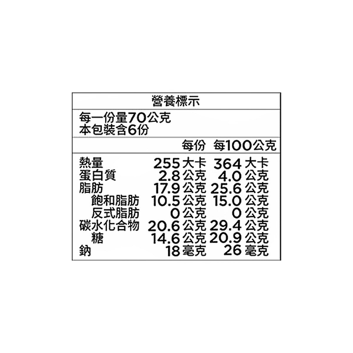 Godiva 開心果黑巧克力流心雪糕 70公克 X 6枝