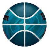威爾森 橡膠籃球 NBA DRV 系列 PLUS 火紋藍 (7號)