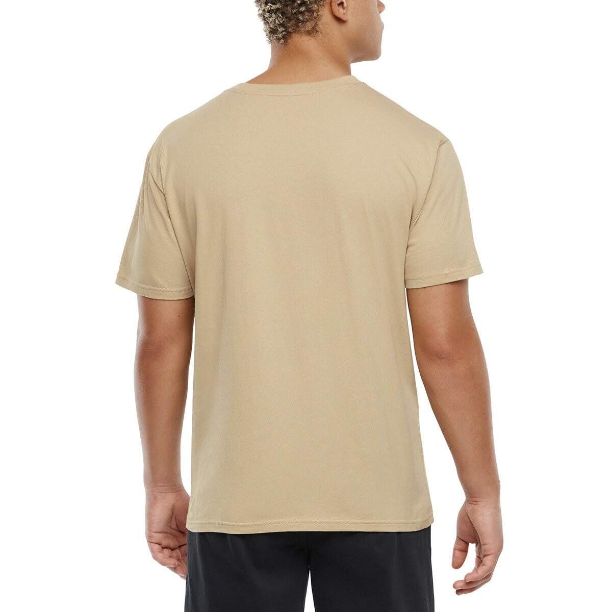 GAP Men's Short Sleeve Logo T-Shirt Khaki