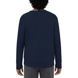 Fila 兒童圓領刷毛長袖上衣 深藍