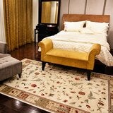 雅緻風華 歐洲古典絲質地毯 花間米 140公分 X 190公分 雅緻風華 歐洲古典絲質地毯 花間米 140公分 X 190公分
