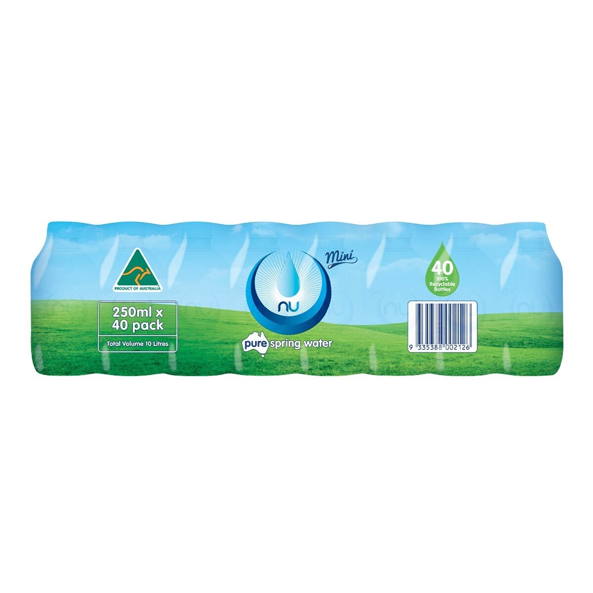 Nu-Pure 泉水 250毫升 X 40瓶
