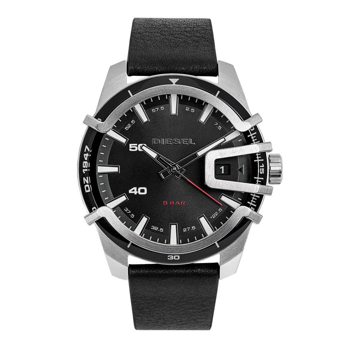 DIESEL 男錶 DZ1947 CAGED SS CS BLK