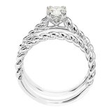 0.50克拉 圓形鑽石戒指 VS2/I