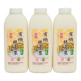 傳貴 冷藏有機無糖豆漿 900毫升 X 3入