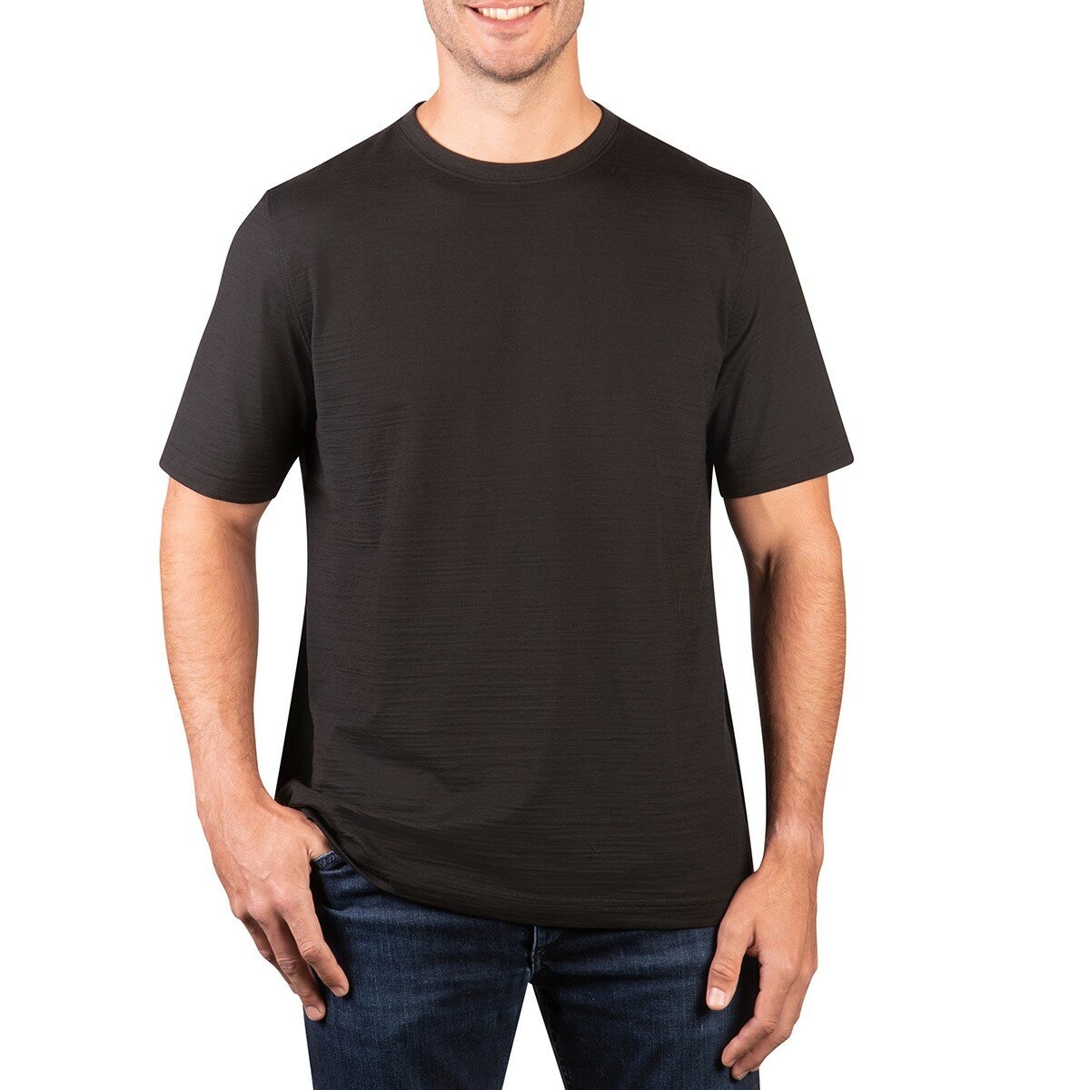 科克蘭 男短袖上衣 黑