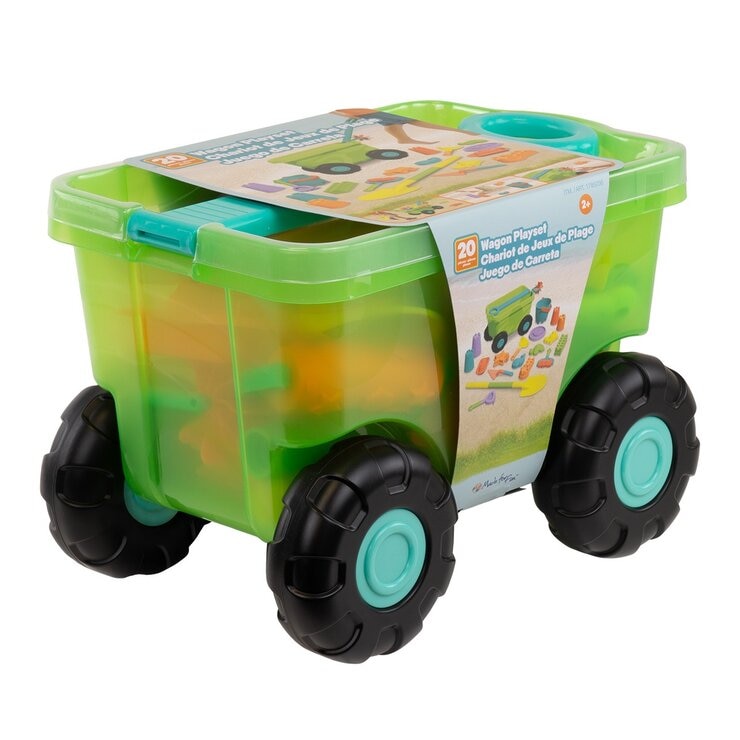 沙灘推車玩具 20件組 / 2歲以上