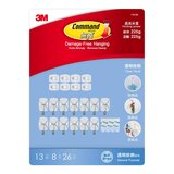 3M 無痕 透明迷你 / 小型活動掛鉤 3M 無痕 透明迷你 / 小型活動掛鉤