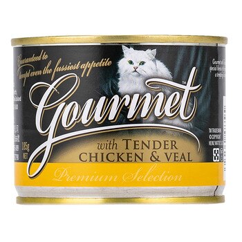GOURMET 貓罐頭雞/牛肉 185克24罐