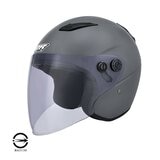 M2R 3/4罩安全帽 騎乘機車用防護頭盔 M-700 消光灰 M