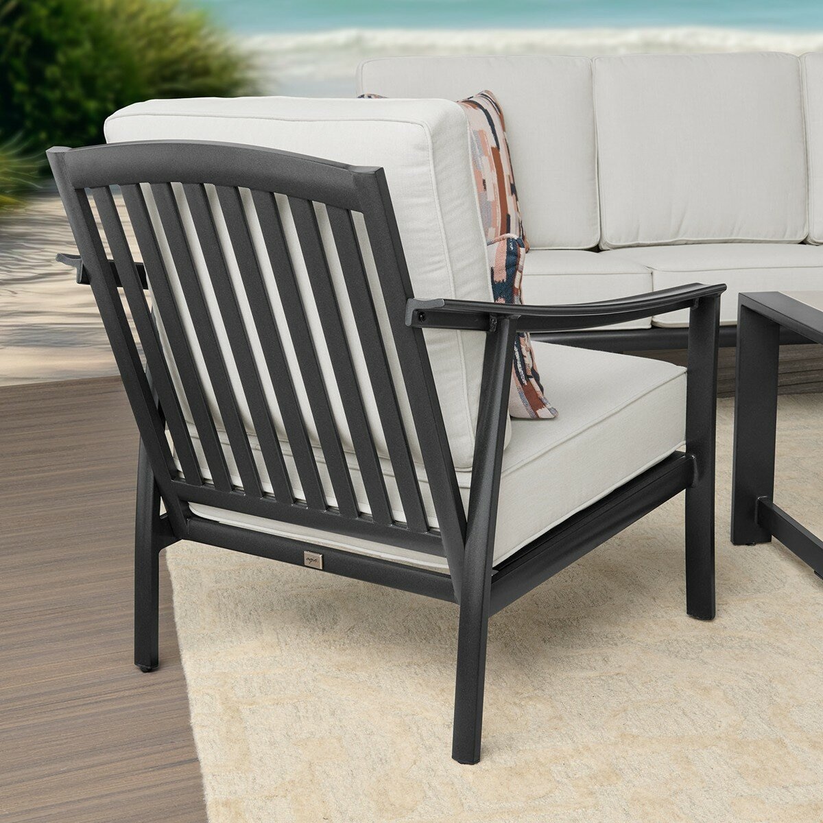 AGIO Stinsley 戶外休閒沙發四件組